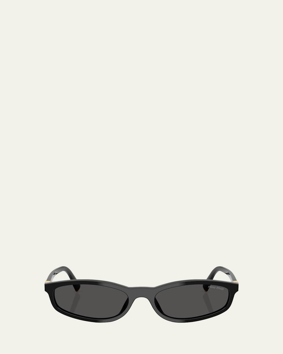 MU A06SF Oval Sunglasses